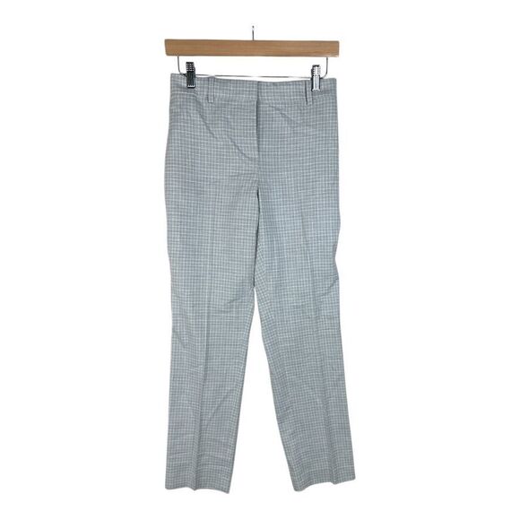 ANN TAYLOR Women's Dressy‎ Gray Plaid Pants Size 4 - Picture 1 of 7